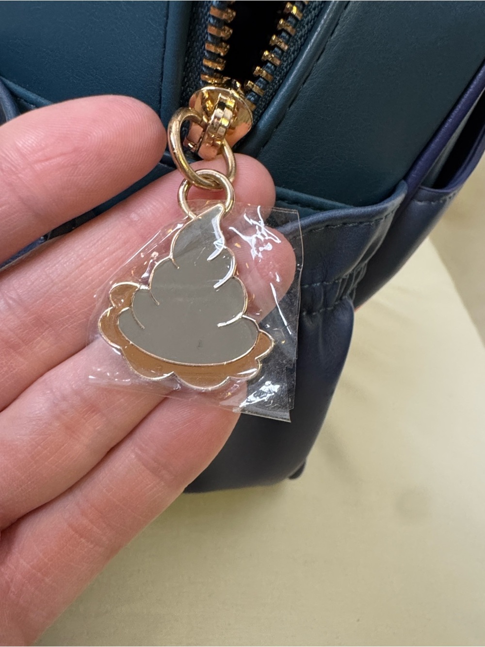 Loungefly Blue Beauty and the Beast Lumière Mini Backpack with Matching Wallet - Picture 10 of 16